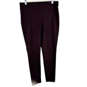 Theory Adbelle Skinny Mid-Rise Ankle Fit Legging Pant Elastic Waistband Size M